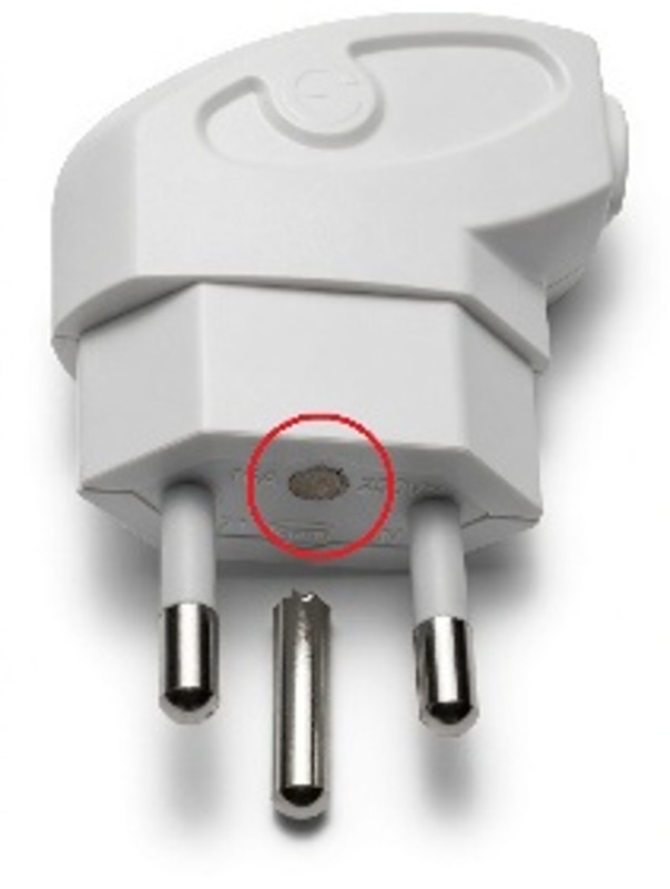 Illegal removal of the earth pin